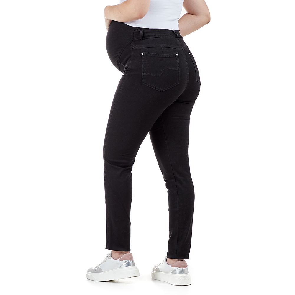 Pantalón Jeans Materno Celeste - Listo y Mejor - Gamarra - Ropa en Perú