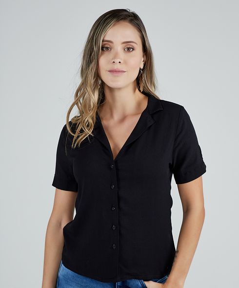 blusas con cuello sport