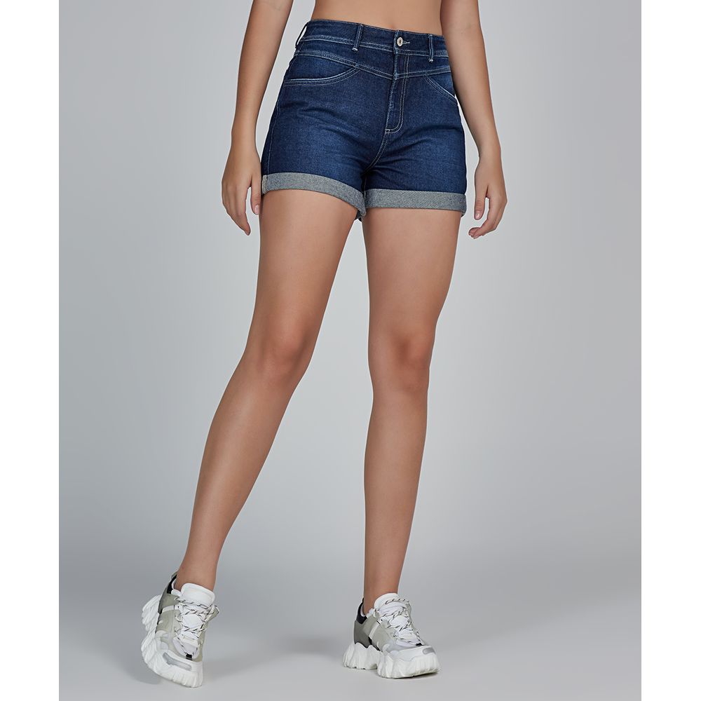 Short tiro super alto en denim - stopjeans