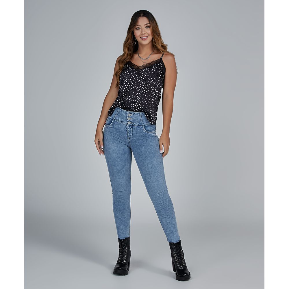 Blusa con encaje - stopjeans