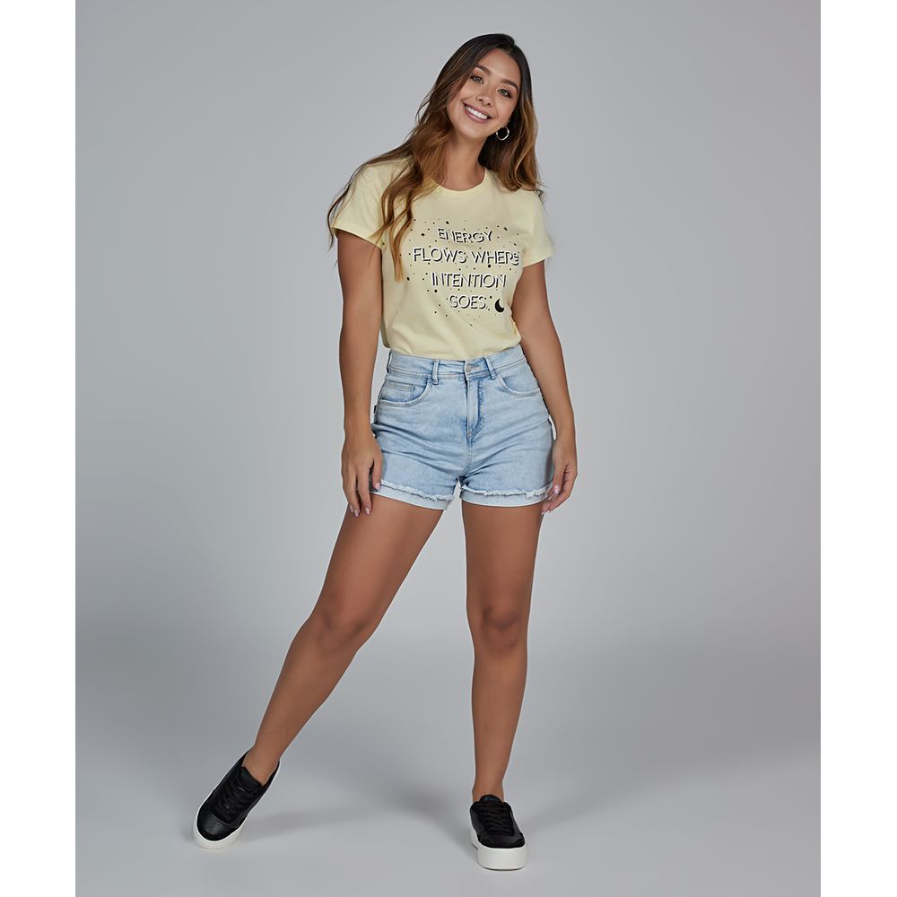 Short tiro alto en Denim - stopjeans