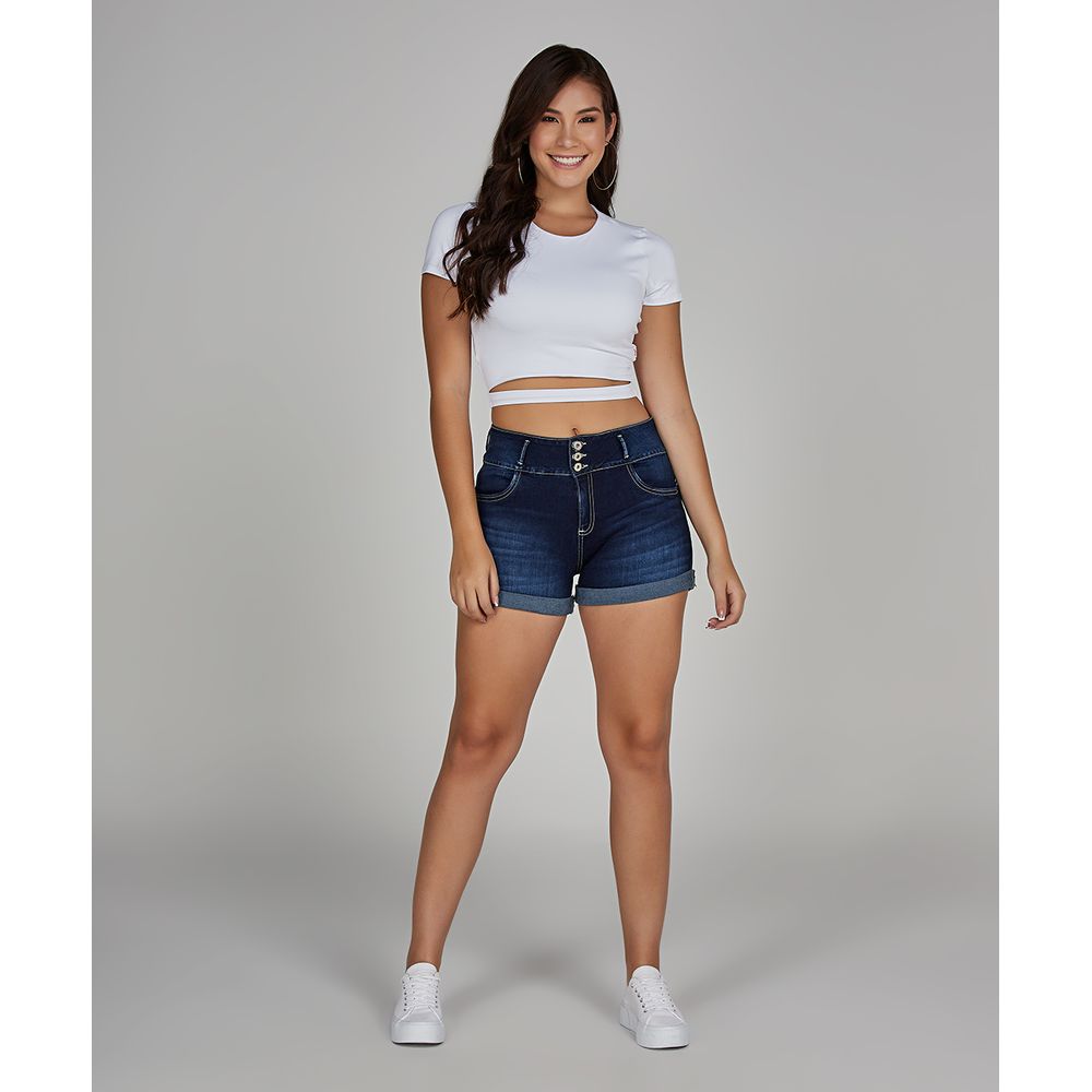 Short tiro alto en Denim - stopjeans