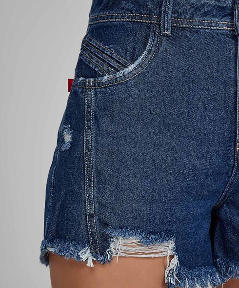 Short tiro alto en Denim - stopjeans