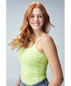 Camiseta básica de tiras