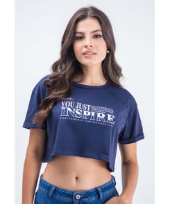Camiseta manga corta con cortes sin terminación