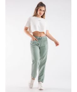 Jogger tiro medio bota tubo