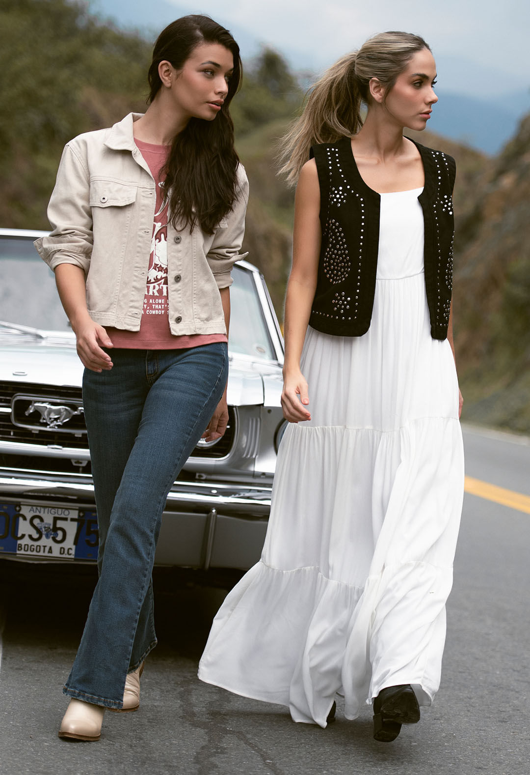 Vestido marfil con boleros para mujeres